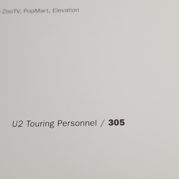 U2 SHOW The Book - Picture 8 of 10